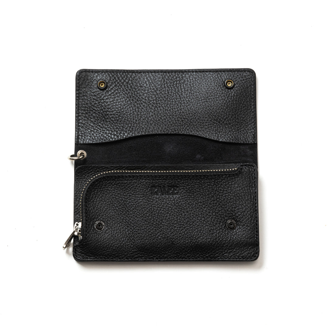 小物 CALEE STUDS LEATHER FLAP HALF WALLET STUDS LEATHER FLAP HALF WALLET – CALEE ONLINE STORE