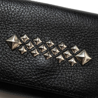 STUDS LEATHER MULTI WALLET