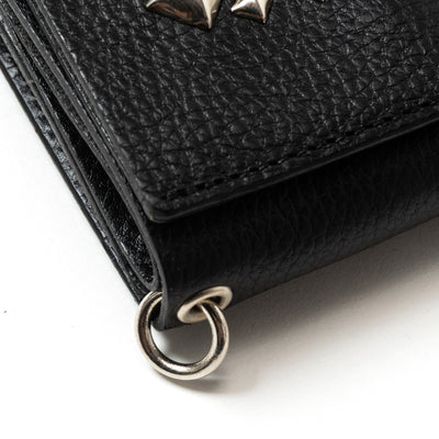 STUDS LEATHER MULTI WALLET