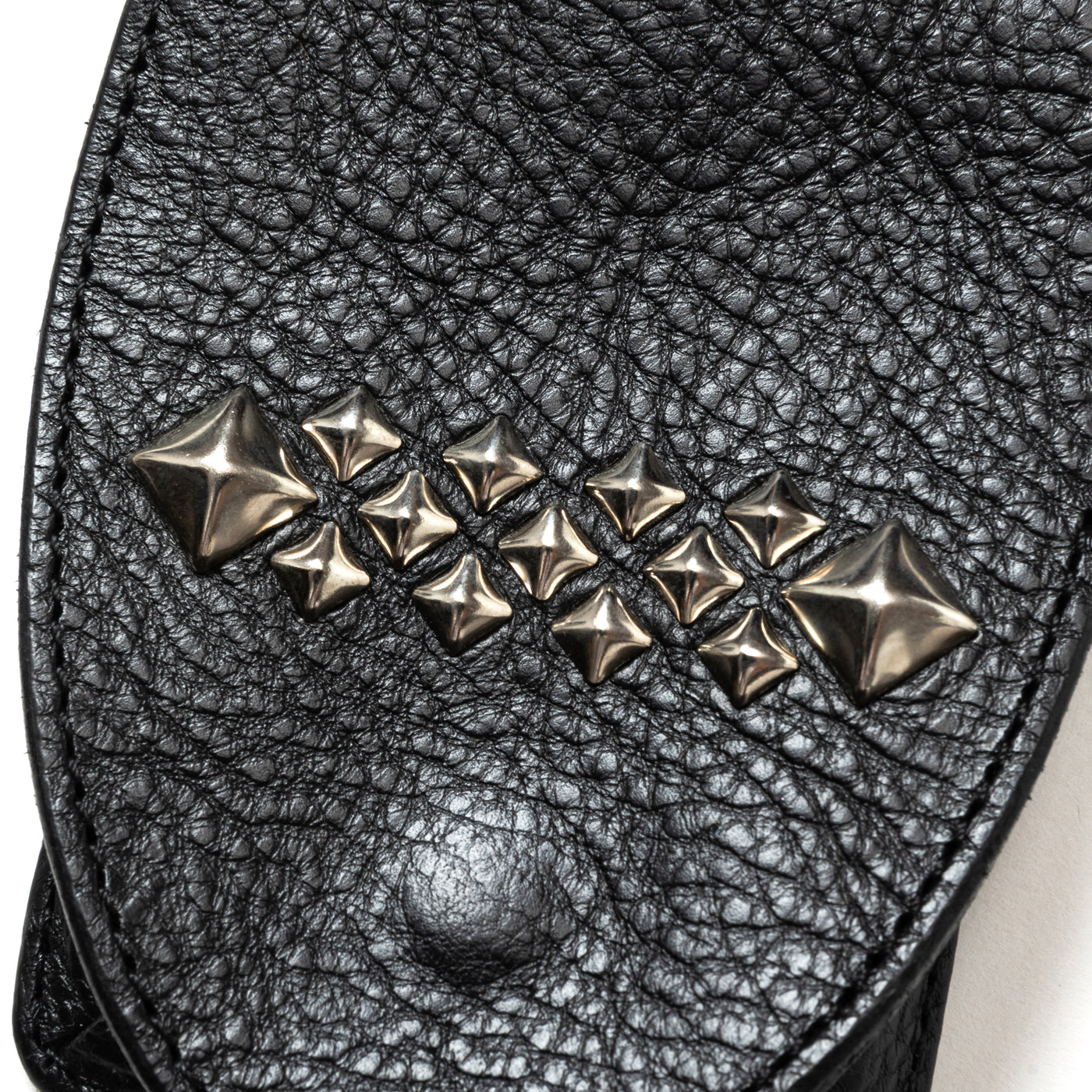 STUDS LEATHER MULTI COIN CASE