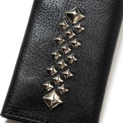 STUDS LEATHER KEY CASE