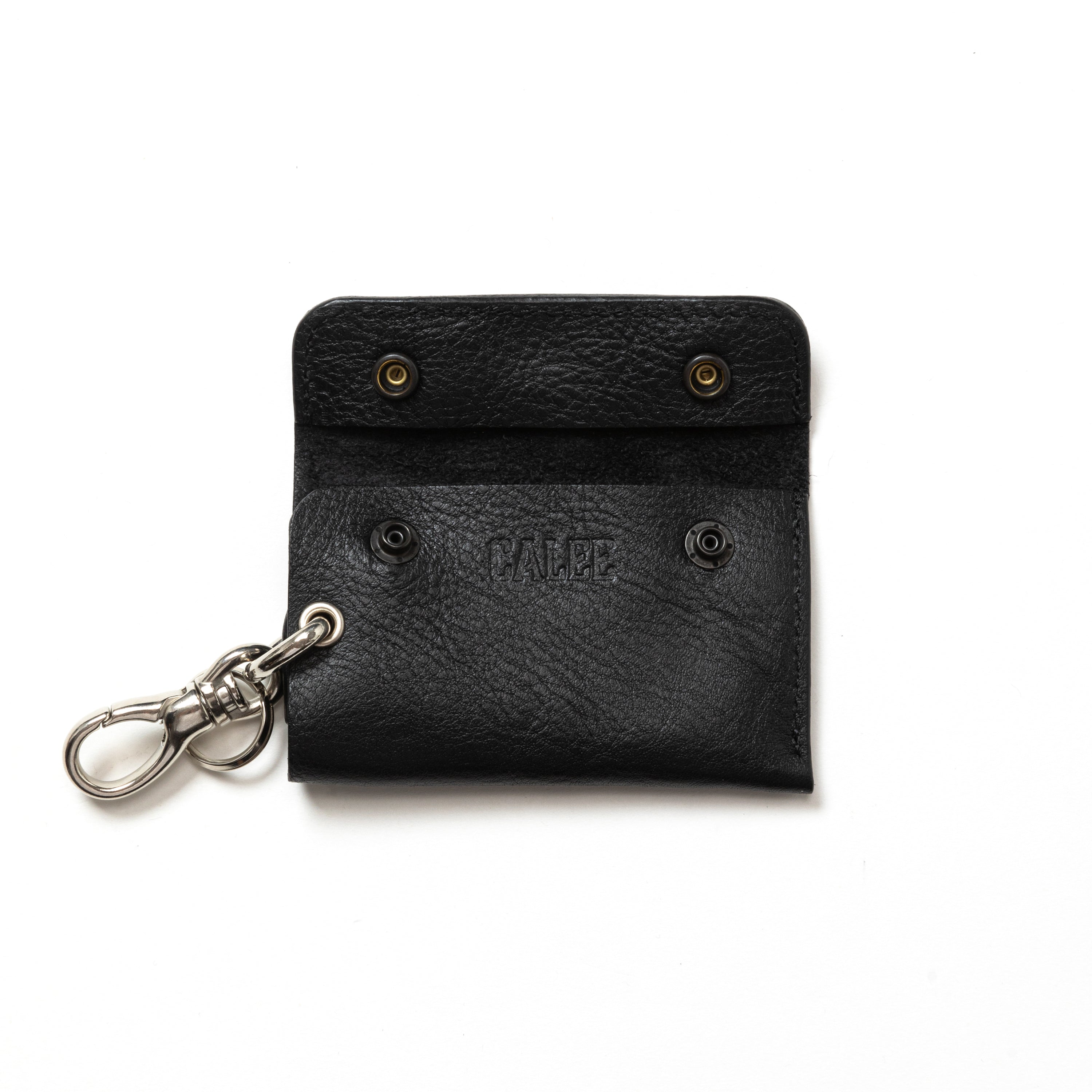小物 CALEE STUDS LEATHER KEY HOLDER STUDS LEATHER KEY CASE – CALEE ONLINE STORE