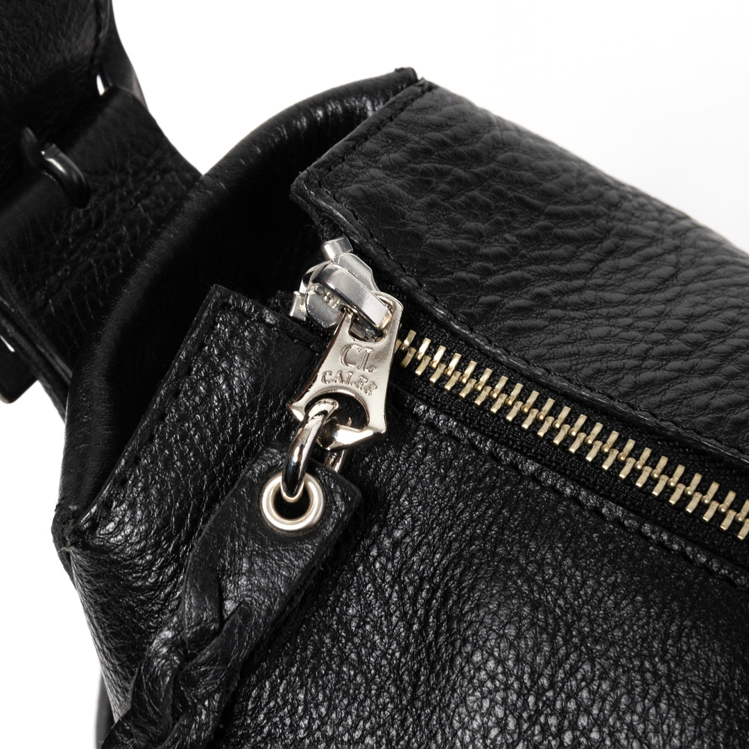 STUDS LEATHER SHOULDER BAG ＜LARGE＞ – CALEE ONLINE STORE