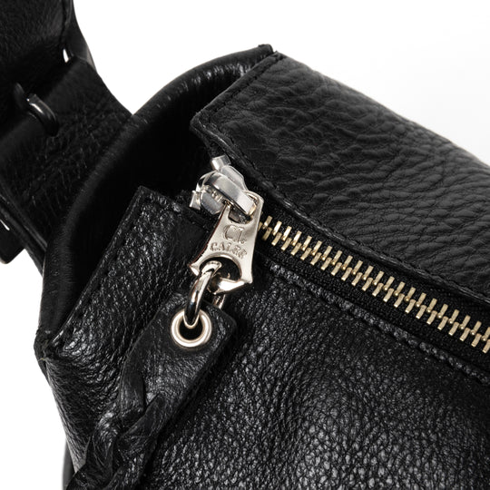 STUDS LEATHER SHOULDER BAG ＜LARGE＞ – CALEE ONLINE STORE