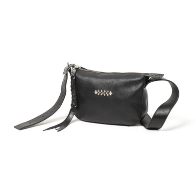 STUDS LEATHER SHOULDER BAG ＜REGULAR＞