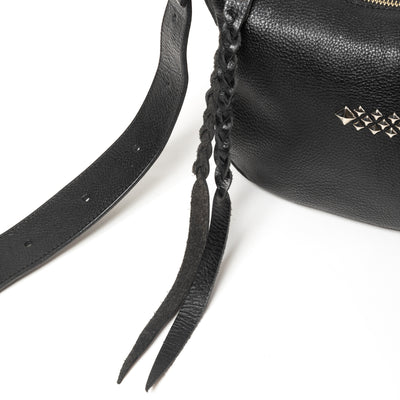 STUDS LEATHER SHOULDER BAG ＜REGULAR＞