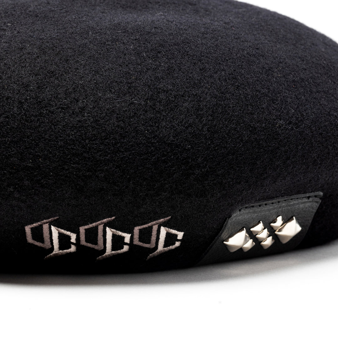 THE H.W.DOG&CO. EMBROIDERY WOOL BERET – CALEE ONLINE STORE