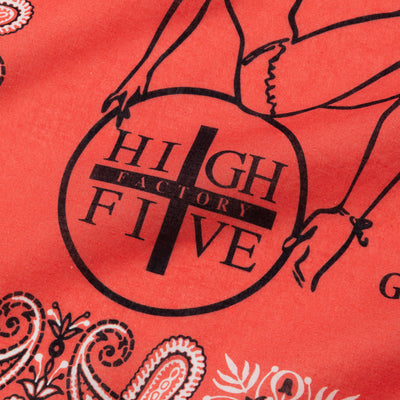 × HIGH FIVE FACTORY CAL RETRO GIRL BANDANNA