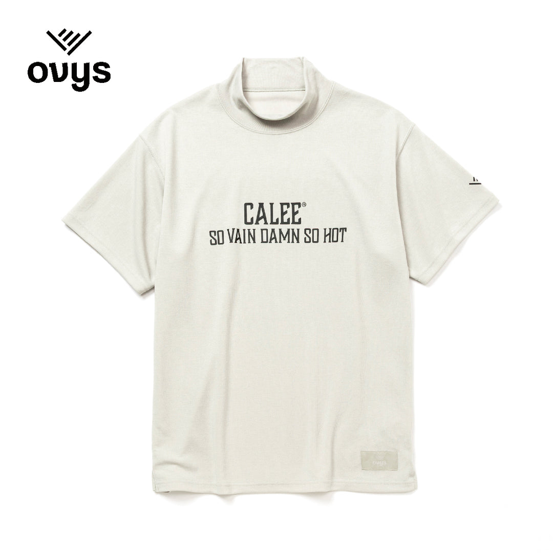 ovys MOCK NECK BACK MESH S/S TEE ＜A TYPE＞ – CALEE ONLINE STORE