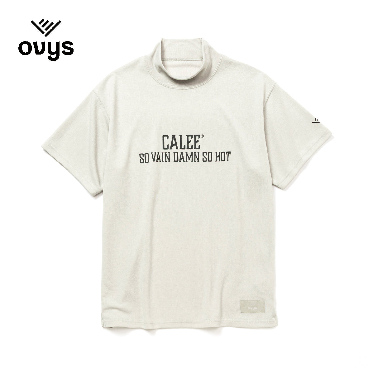 × ovys MOCK NECK BACK MESH S/S TEE ＜A TYPE＞
