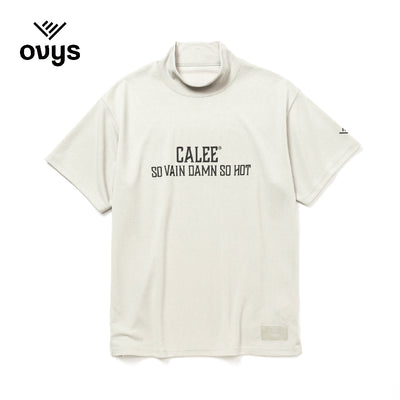 × ovys MOCK NECK BACK MESH S/S TEE ＜A TYPE＞