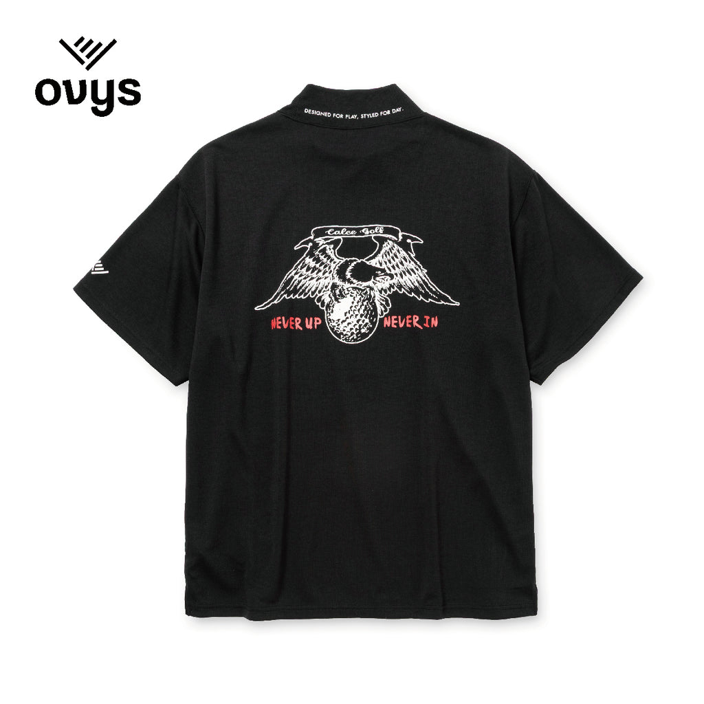 ovys MOCK NECK BACK MESH S/S TEE ＜B TYPE＞ – CALEE ONLINE STORE