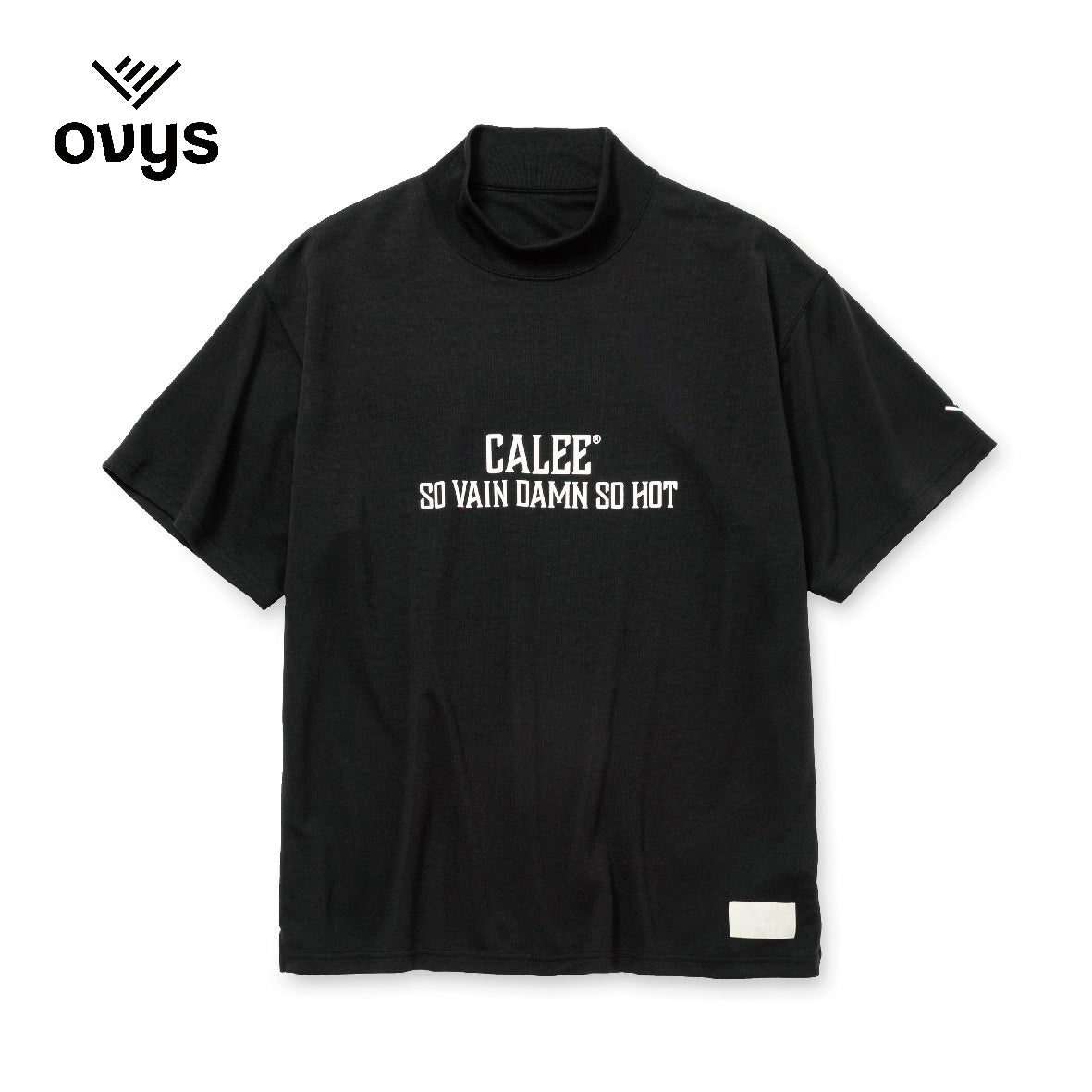 トップス CALEE ovys MOCK NECK BACK MESH S/S TEE ovys MOCK NECK BACK MESH S/S TEE ＜B TYPE＞ – CALEE ONLINE STORE