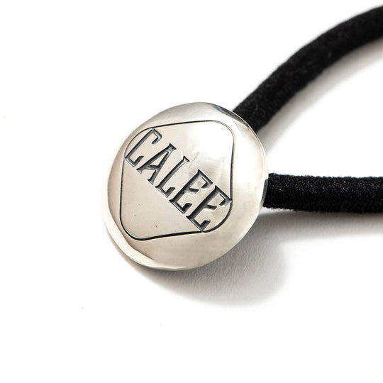 B*M様 22AW【新品】☆CALEE：シルバー925　ロゴコンチョ　ヘアゴム CALEE LOGO SILVER CONCHO – CALEE ONLINE STORE