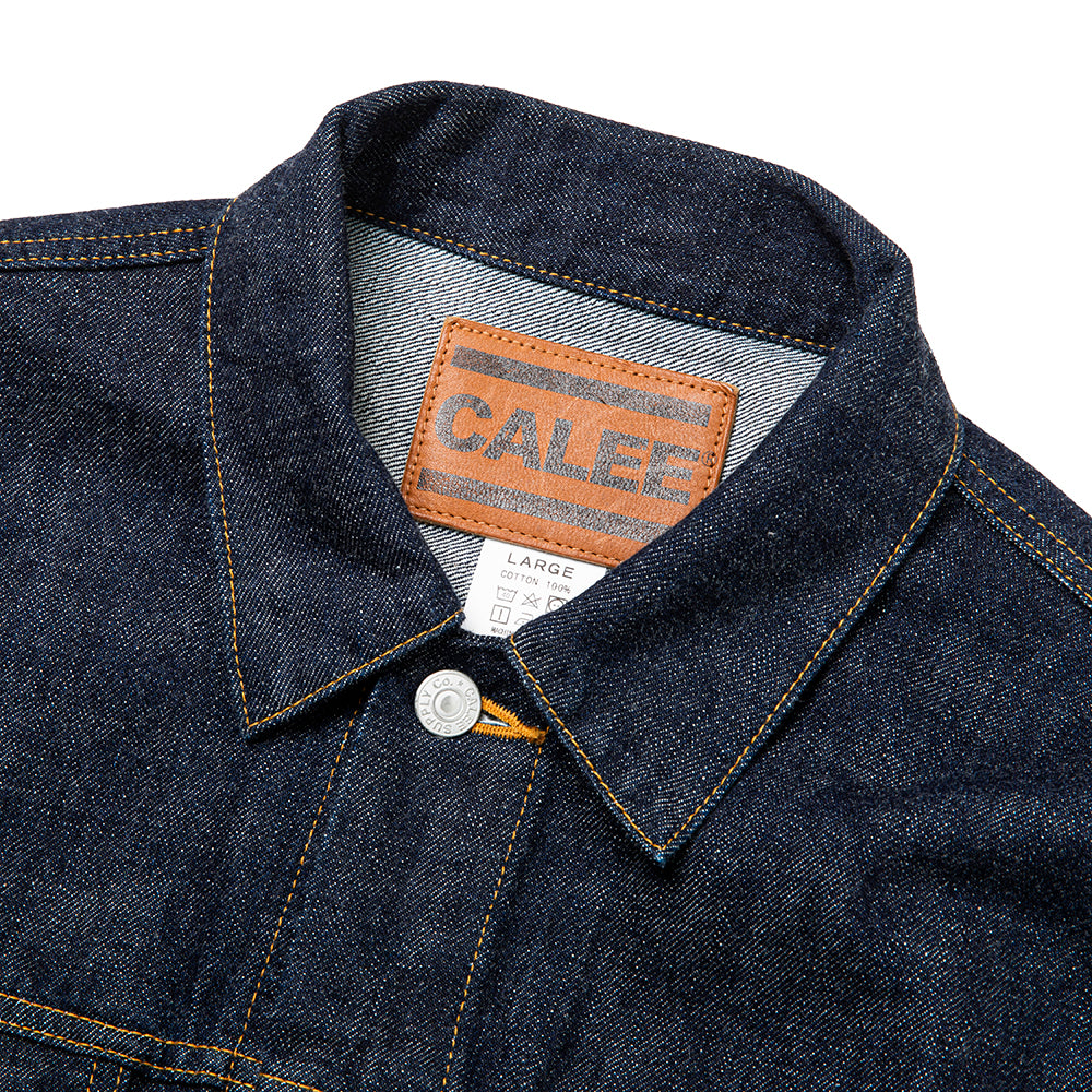 VINTAGE REPRODUCT 3rd TYPE DENIM JACKET -ONE WASH- - calee-official