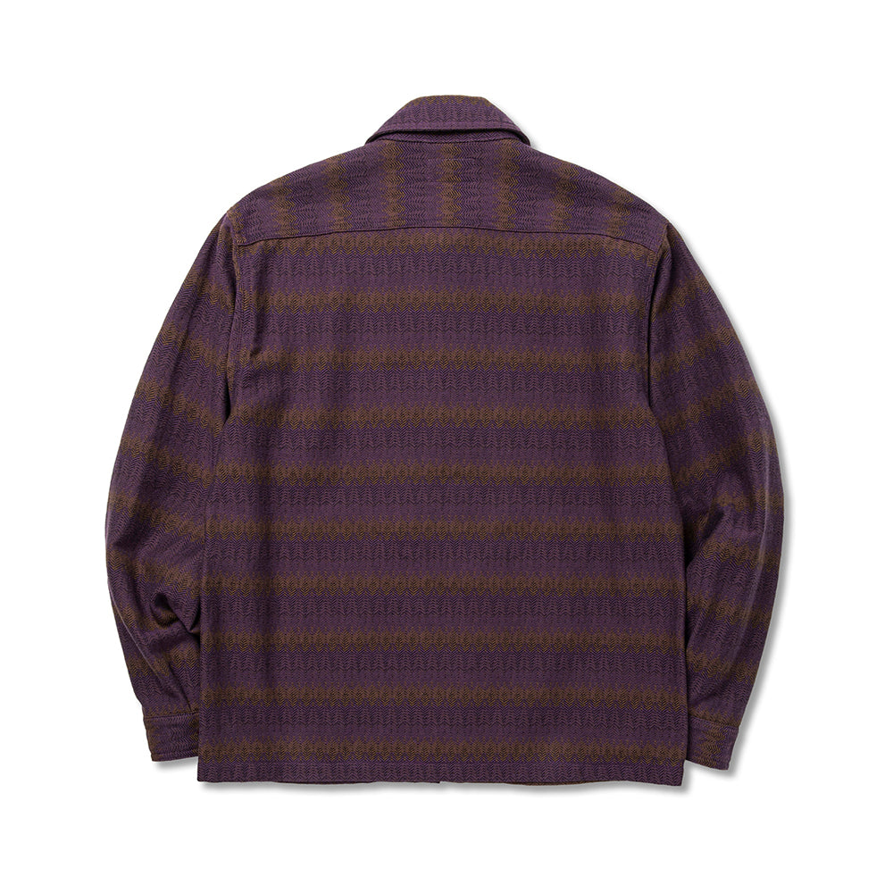 GRADATION OMBRE HERRINGBONE SWING TOP - calee-official