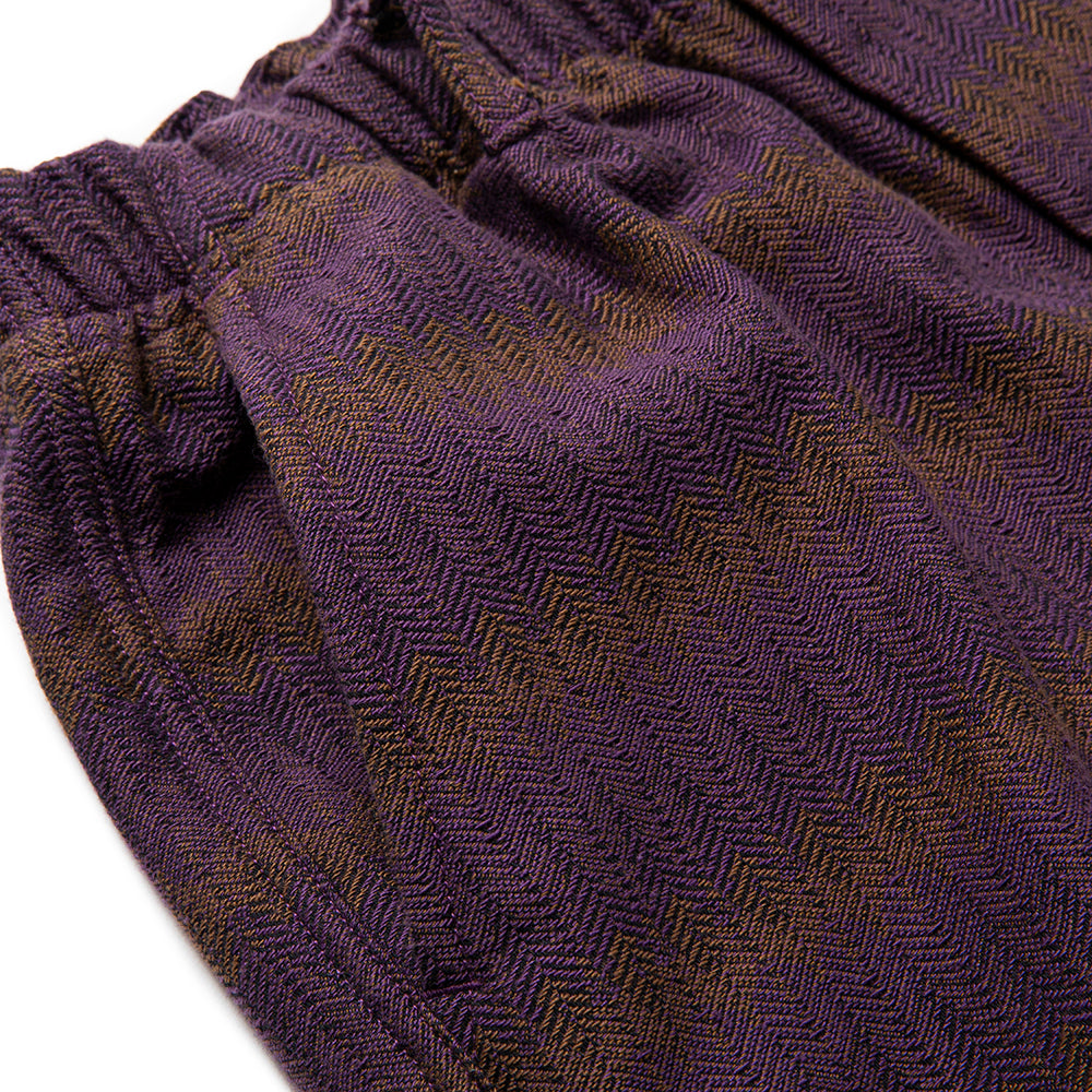 GRADATION OMBRE HERRINGBONE EASY TROUSERS - calee-official