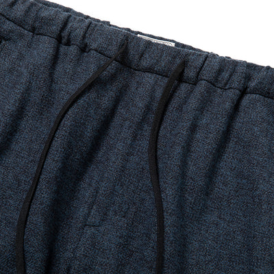 TWEED TYPE COTTON CLOTH EASY SLACKS - calee-official