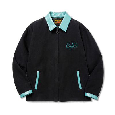 CALEE LOGO EMBROIDERY SPORTS TYPE JACKET - calee-official