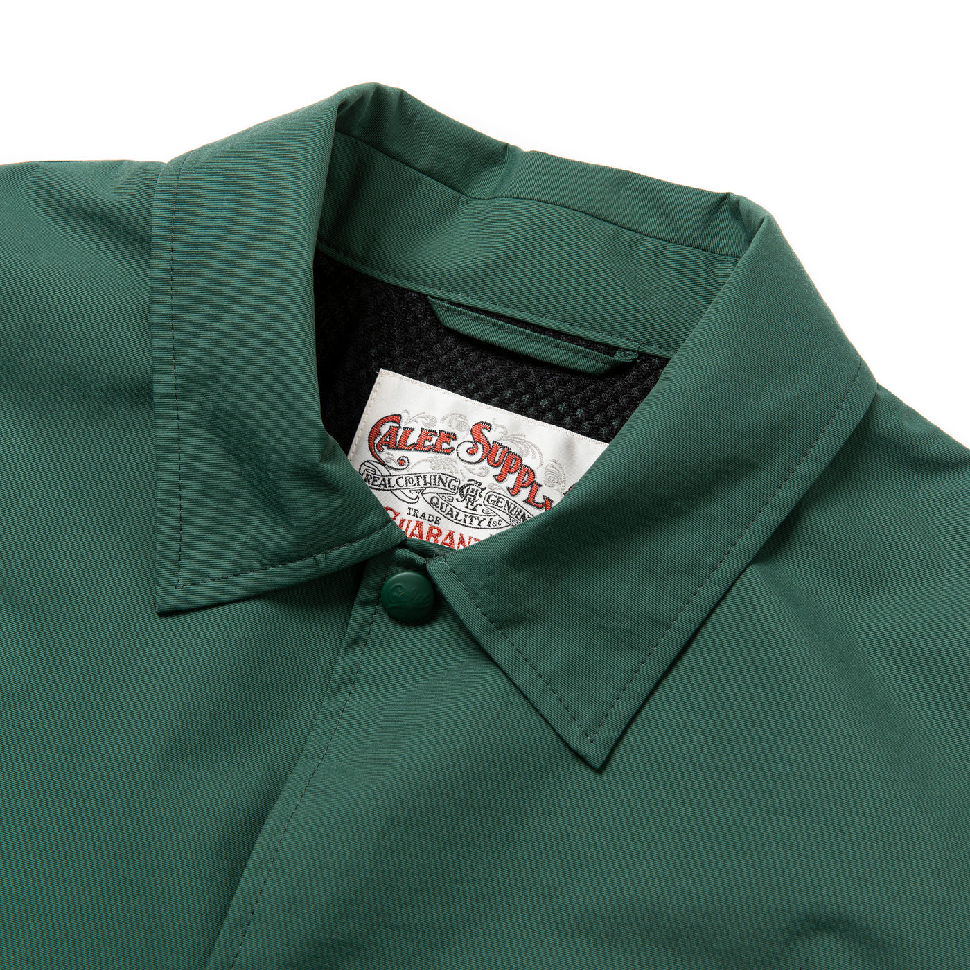 CAL LOGO FOL DROP SHOULDER UTILITY COACH JACKET -NATURALLY PAINT DESIGN- - calee-official