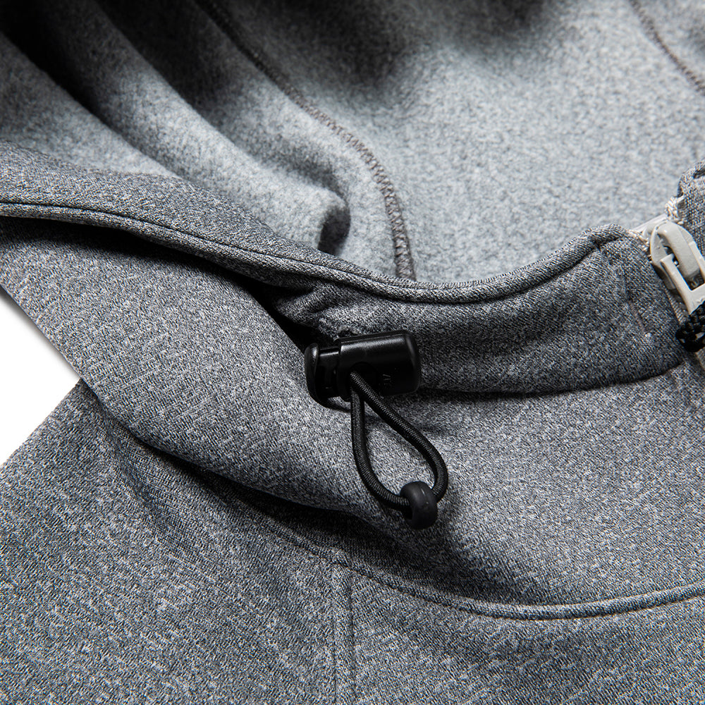 CORDURA FABRIC TM LOGO HIGH NECK ZIP HOODIE – CALEE ONLINE STORE