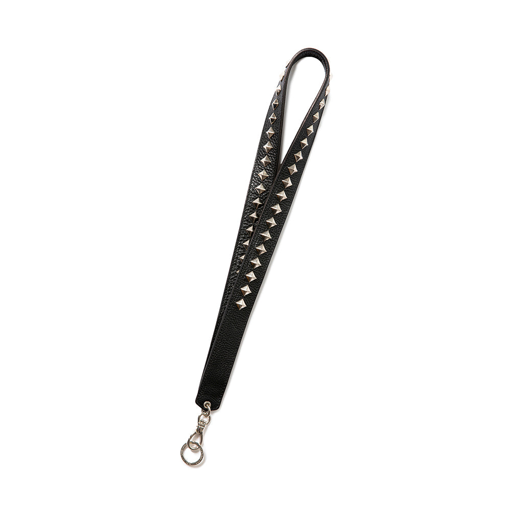 STUDS LEATHER NECK STRAP - calee-official