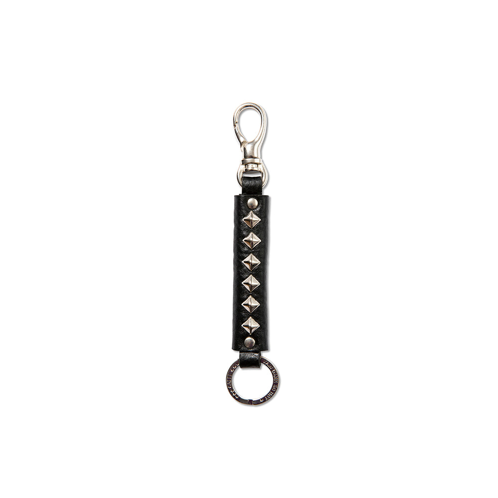 STUDS LEATHER KEY RING - calee-official