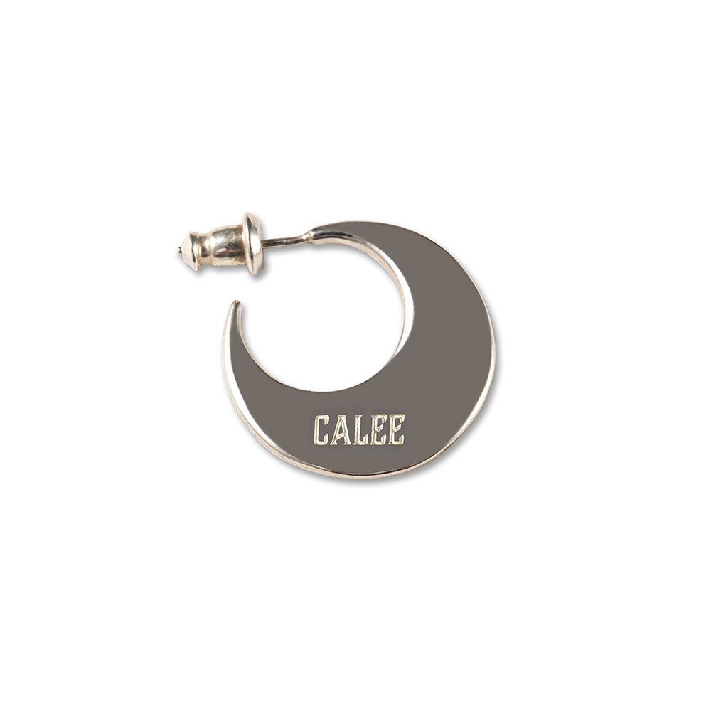 MOON ROLL SILVER PIERCE - calee-official