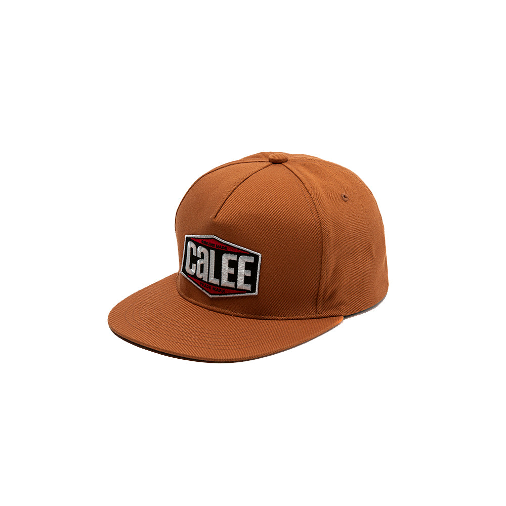 TWILL CALEE LOGO WAPPEN CAP <NATURALLY PAINT DESIGN> - calee-official