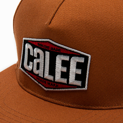 TWILL CALEE LOGO WAPPEN CAP <NATURALLY PAINT DESIGN> - calee-official
