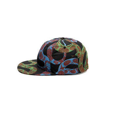 ALLOVER SNAKE PATTERN CAP - calee-official