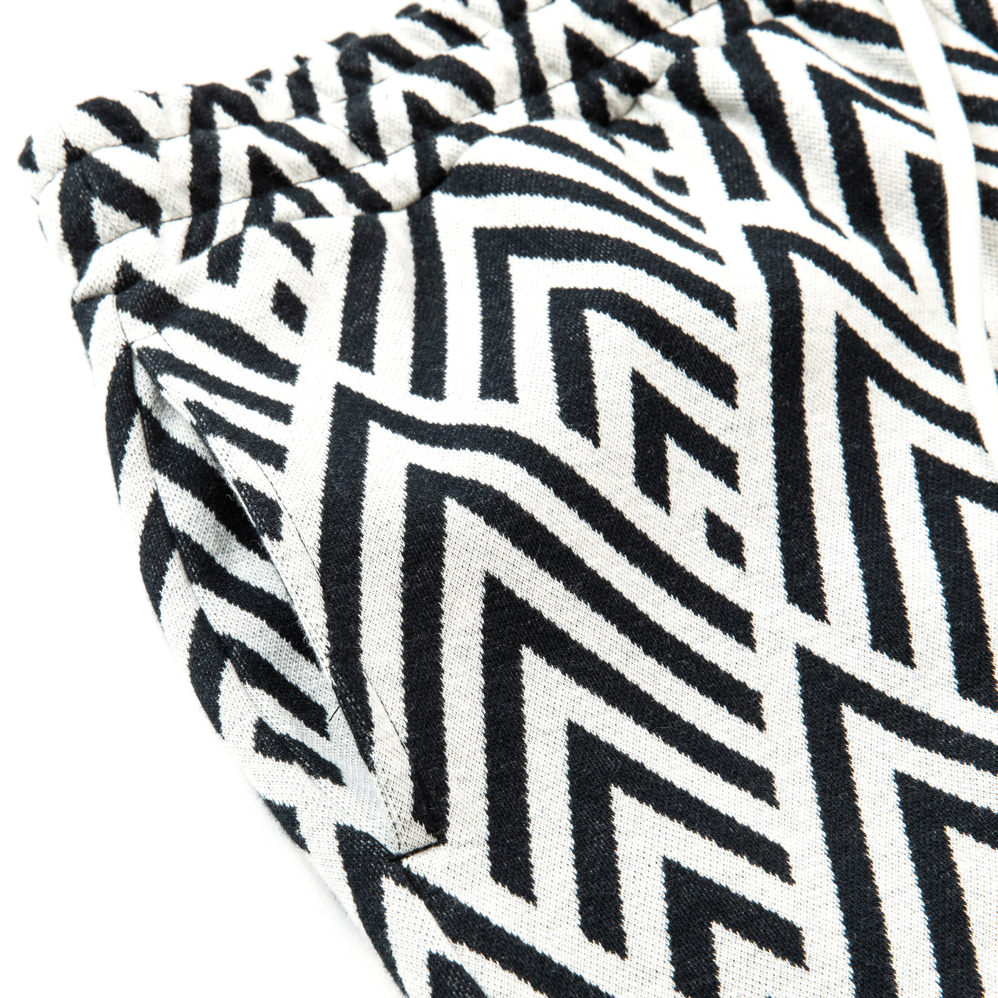 22 GAUGE DOUBLE JACQUARD RELAX SHORTS