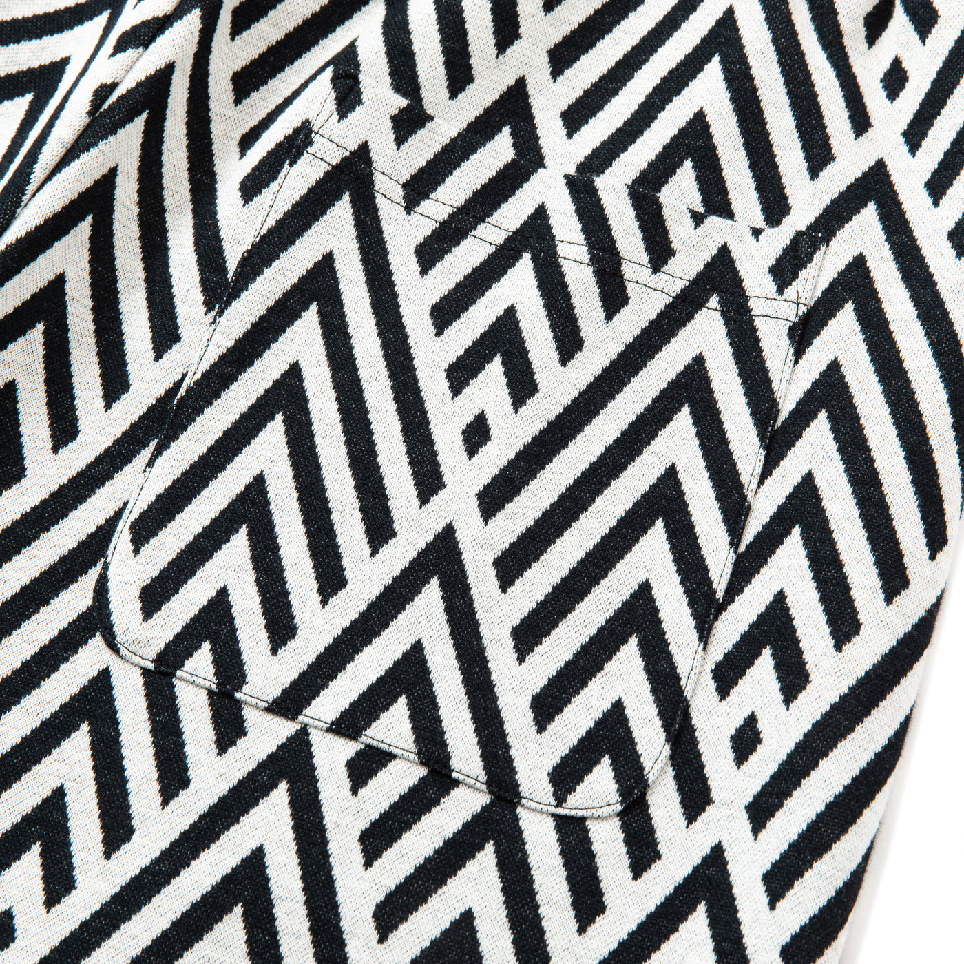 22 GAUGE DOUBLE JACQUARD RELAX SHORTS