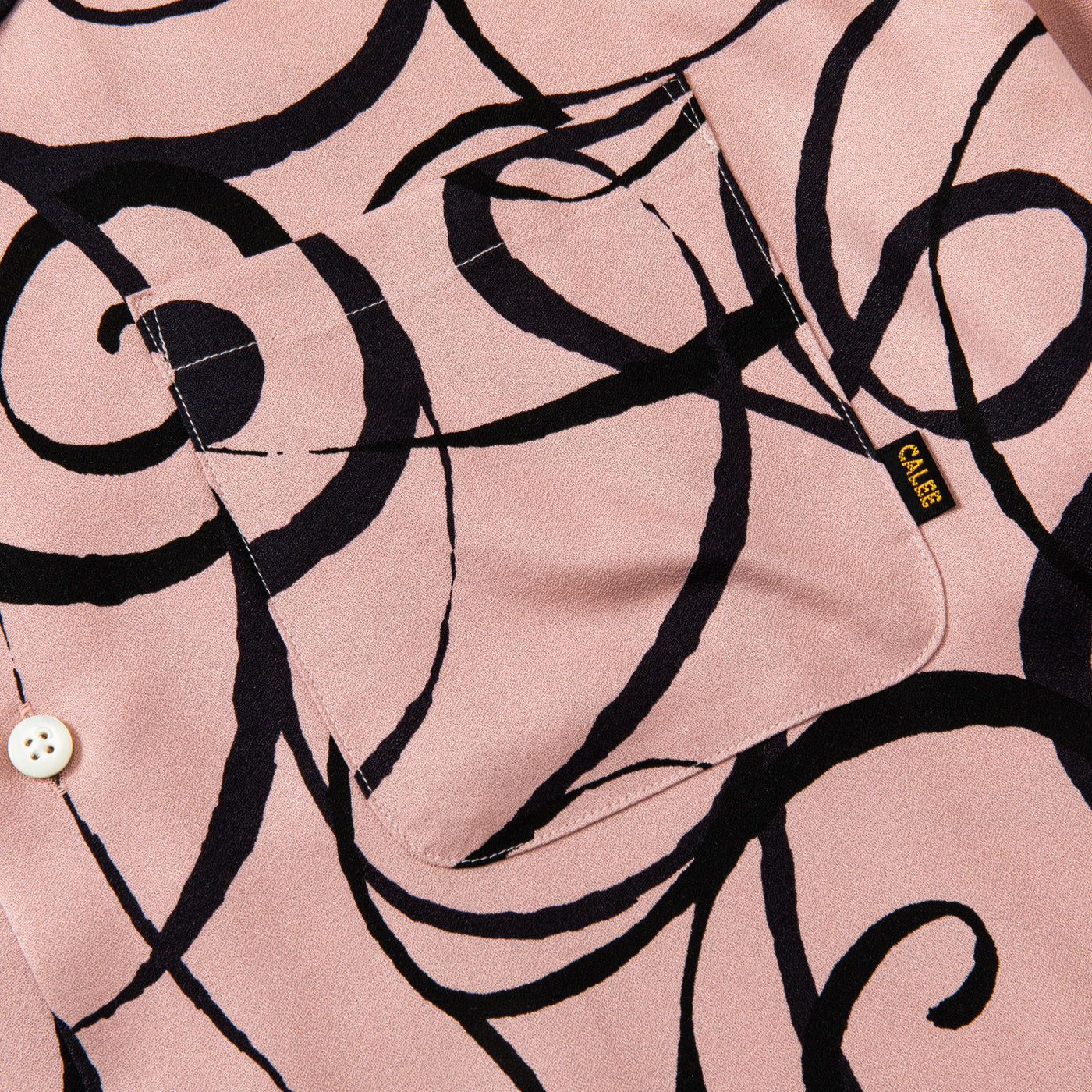 ORIGINAL RIBBON PATTERN AMUNZEN CLOTH S/S SHIRT
