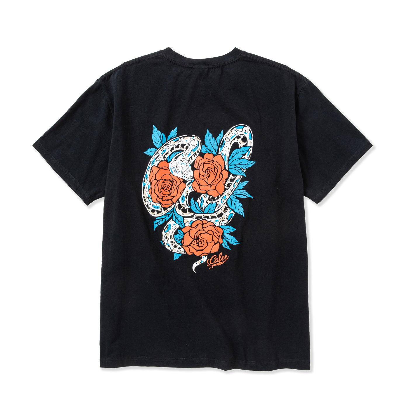 STRETCH CALEE PERMANENT T-SHIRT ＜NATURALLY PAINT DESIGN＞