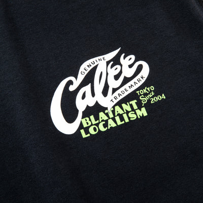 STRETCH CALEE LOGO N/S T-SHIRT ＜NATURALLY PAINT DESIGN＞