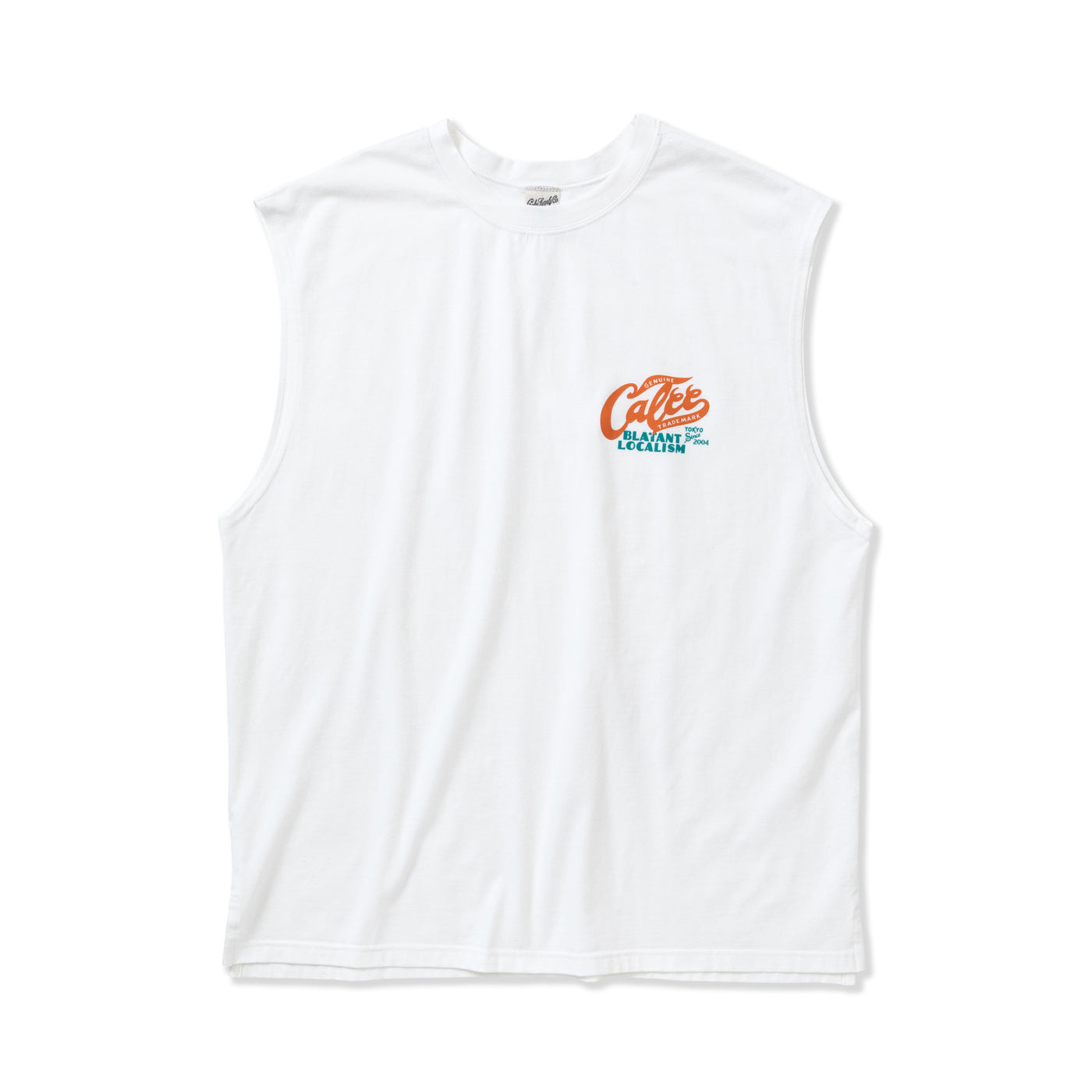 STRETCH CALEE LOGO N/S T-SHIRT ＜NATURALLY PAINT DESIGN＞