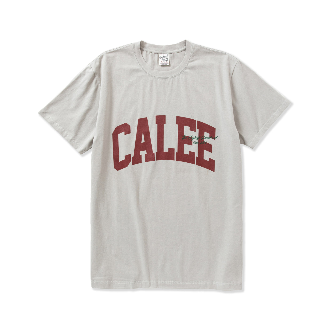 STRETCH COLLEGE TYPE CALEE LOGO T-SHIRT