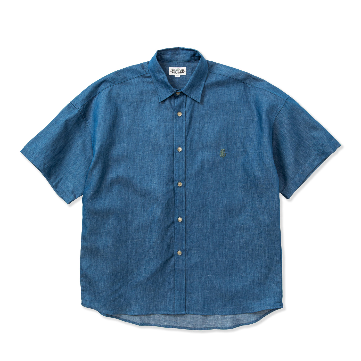 C/L EMBROIDERY OVER SHILHOUETTE S/S SHIRT