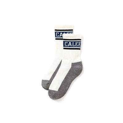 JACQUARD PILE LINE SOCKS