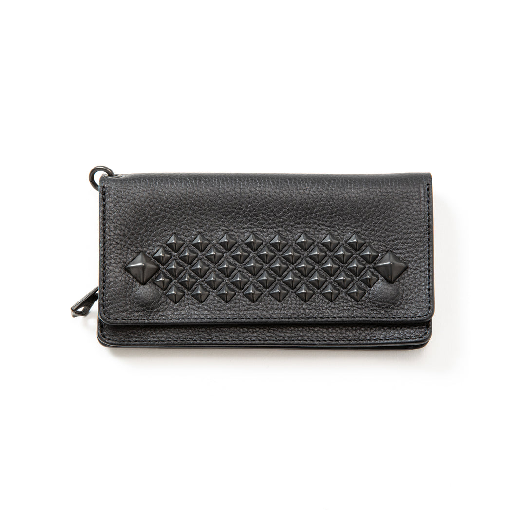 小物 CALEE BLACK STUDS LEATHER LONG WALLET 2EUQGV9tyYCn.png?width=768