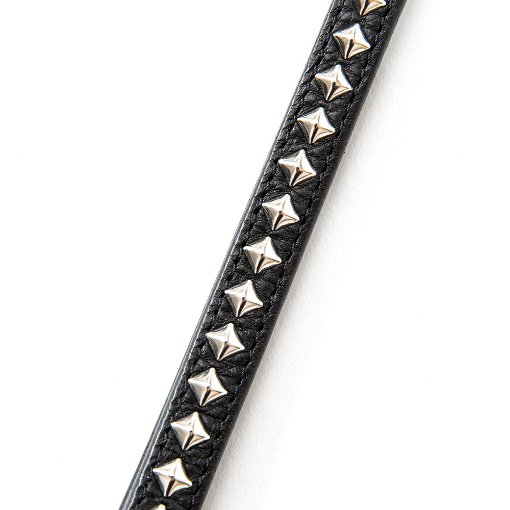 STUDS LEATHER WRIST STRAP - calee-official
