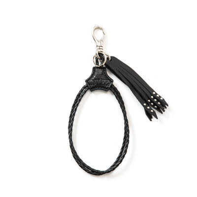 STUDS & EMBOSSING ASSORT LEATHER KEY RING ＜TYPE F＞