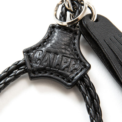 STUDS & EMBOSSING ASSORT LEATHER KEY RING ＜TYPE F＞