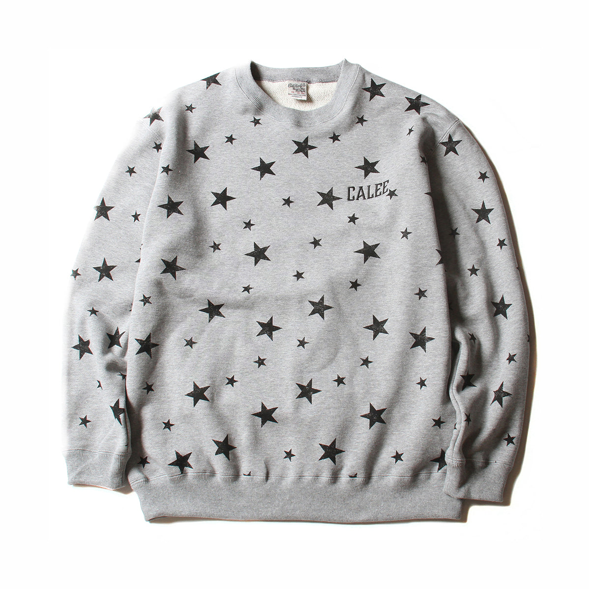 ALLOVER STAR PATTERN L/S SWEAT – CALEE ONLINE STORE